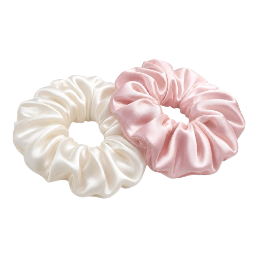 Silk Scrunchie Set
